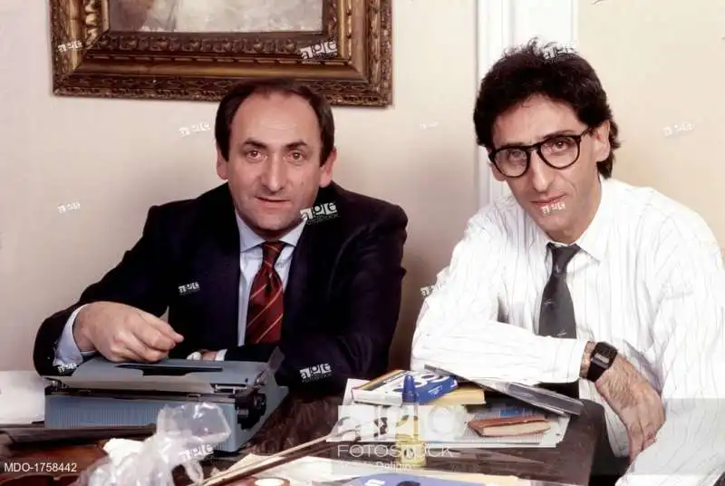 franco battiato con il fratello michele