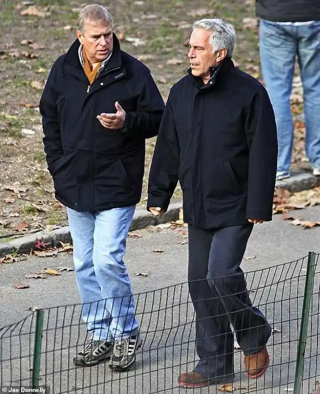 IL PRINCIPE ANDREA CON JEFFREY EPSTEIN