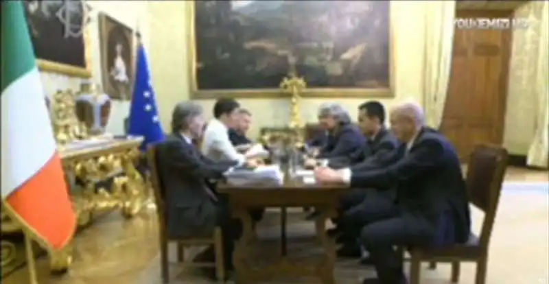 INCONTRO IN STREAMING TRA RENZI E GRILLO