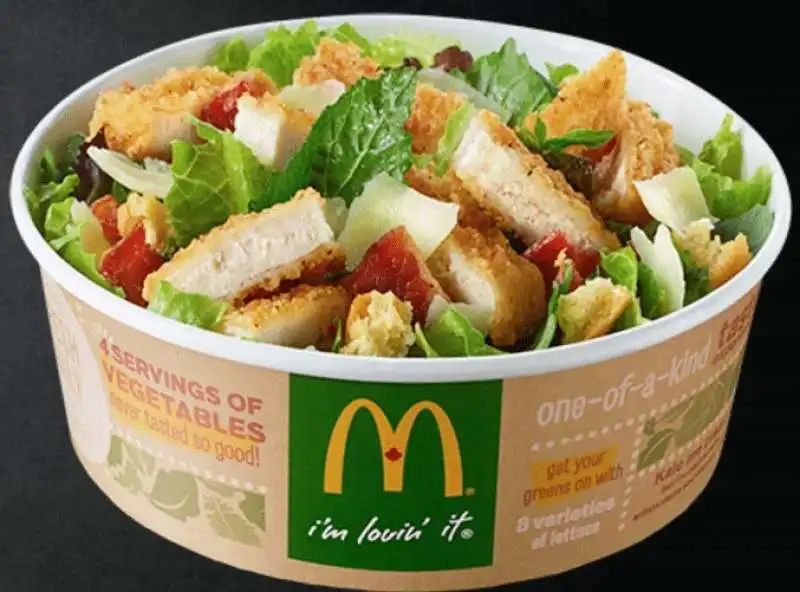 insalata al mcdonald s 1