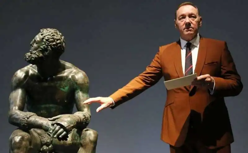 kevin spacey a palazzo massimo a roma 1