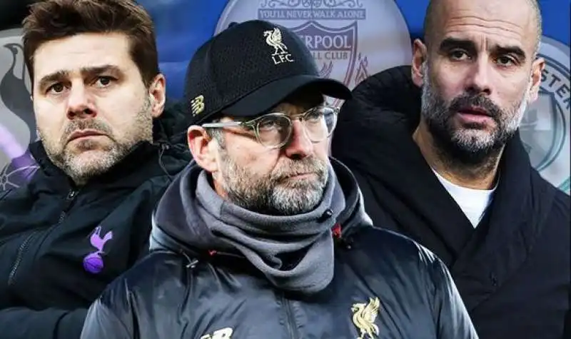 klopp guardiola pochettino