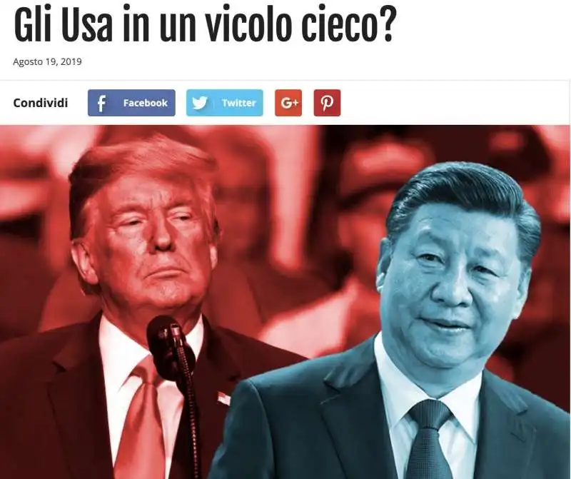 L'ARTICOLO PRO CINA E ANTI USA DI FABIO MASSIMO PARENTI SUL BLOG DI BEPPE GRILLO