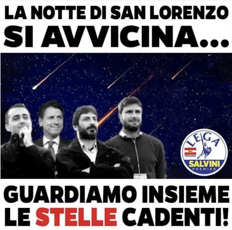 LA NOTTE DI SAN LORENZO VISTA DALLA LEGA