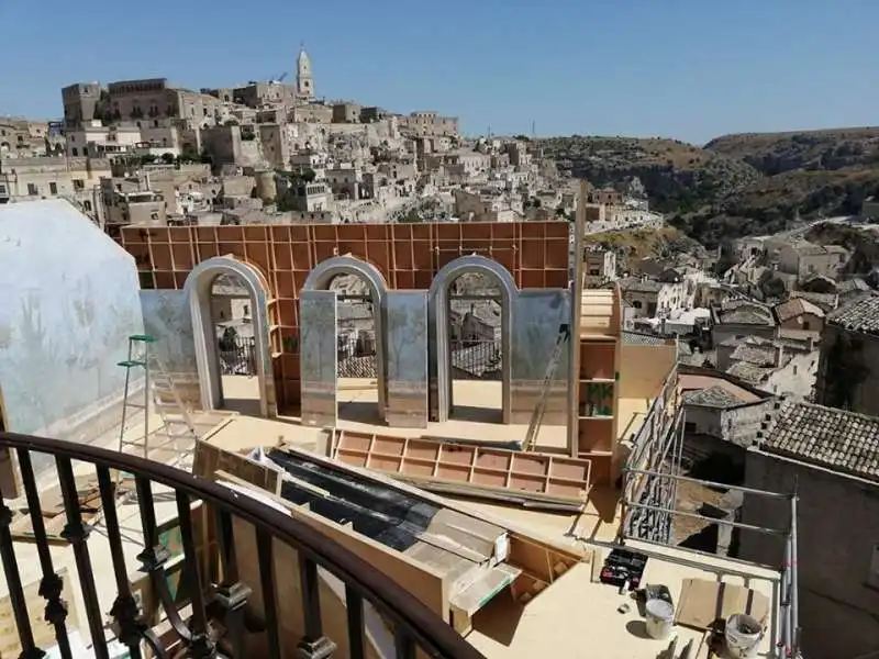 le riprese di james bond a matera 2