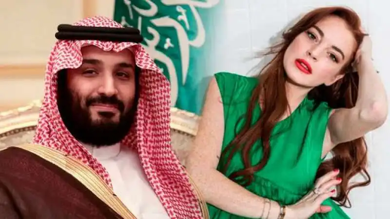 lindsay lohan e mohammad bin salman 2