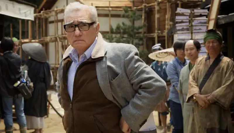 martin scorsese sul set di the irishman 1