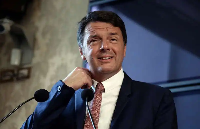 matteo renzi. 