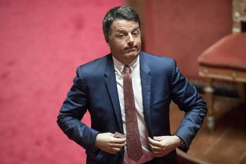 matteo renzi in senato