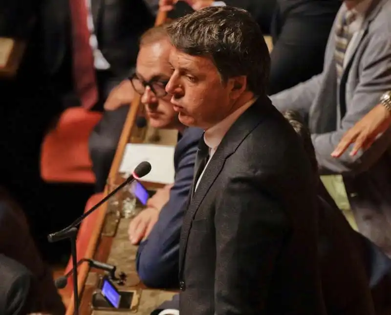 MATTEO RENZI IN SENATO