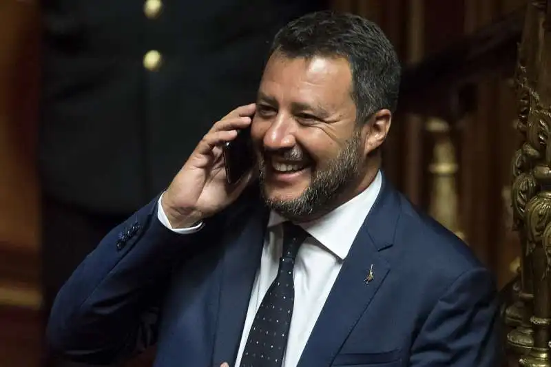 matteo salvini al senato