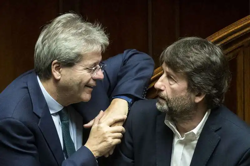 paolo gentiloni dario franceschini