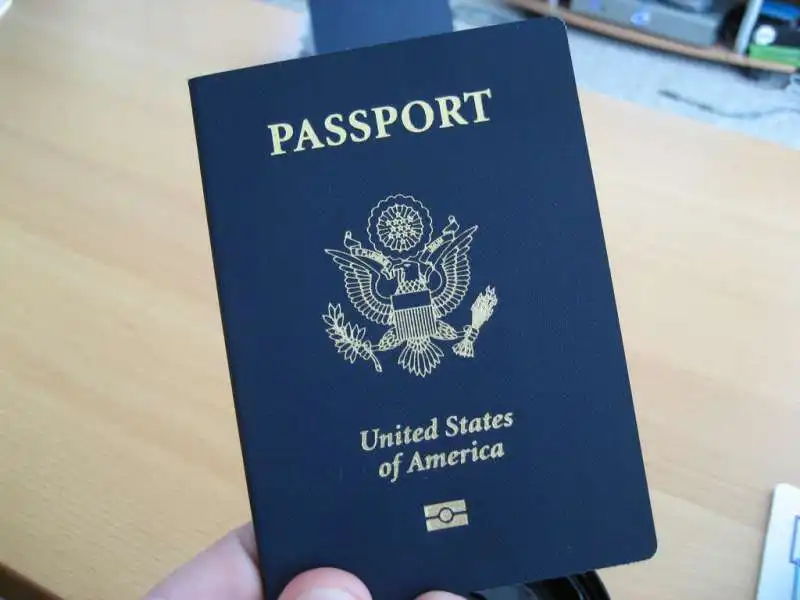 passaporto stati uniti d'america