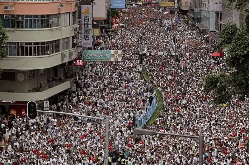 proteste a hong kong