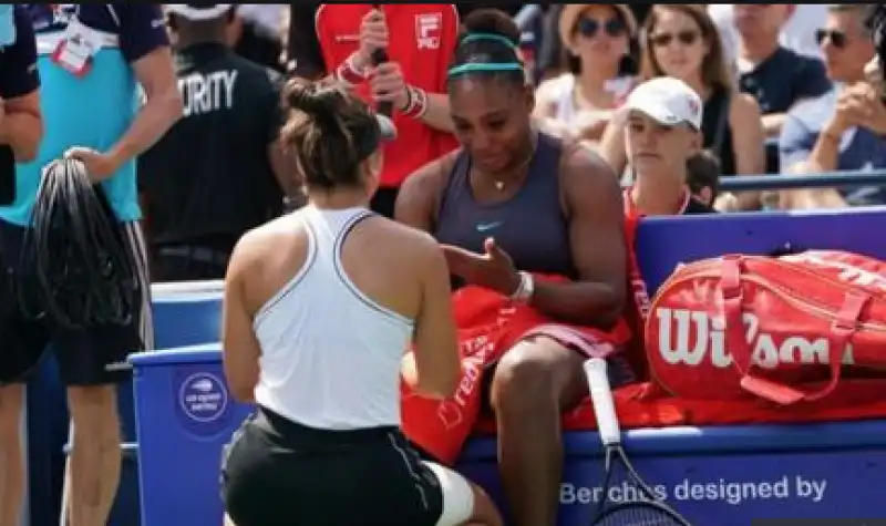 serena williams Bianca Andreescu