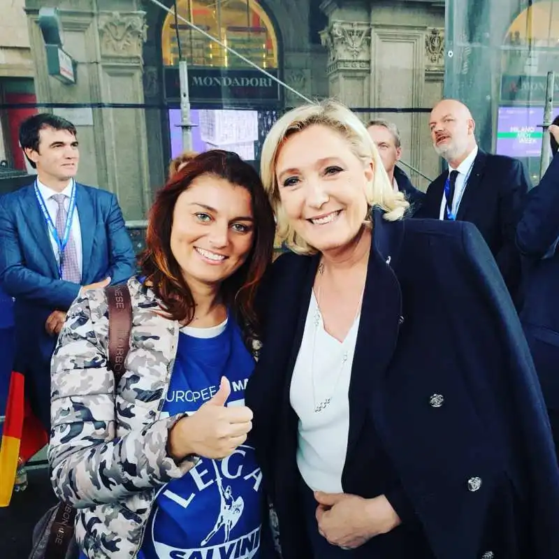 susanna ceccardi marine le pen