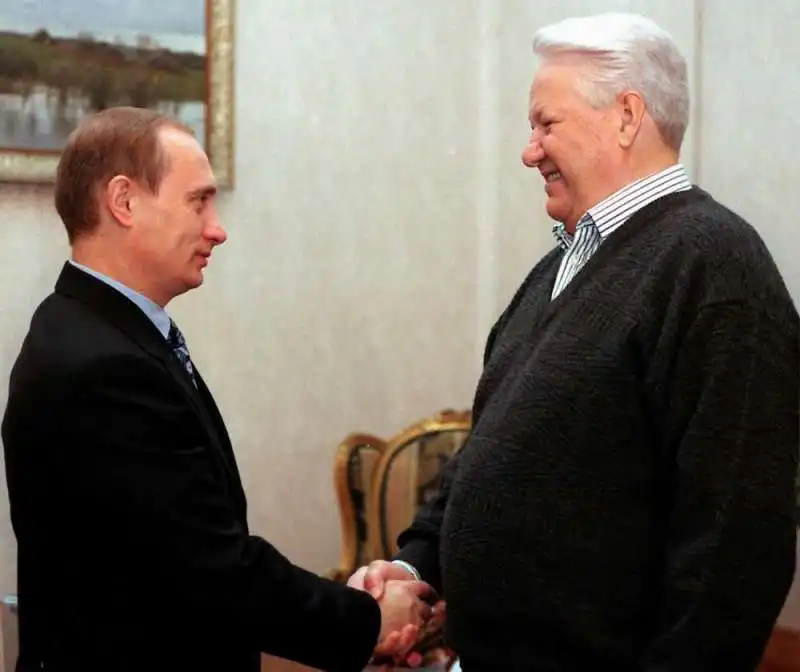 VLADIMIR PUTIN E BORIS ELTSIN