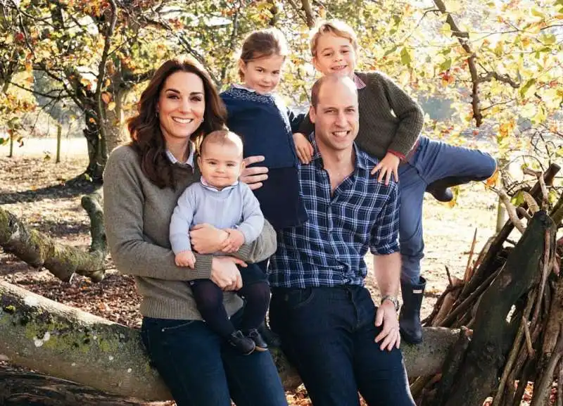 william, kate, george, charlotte e louis