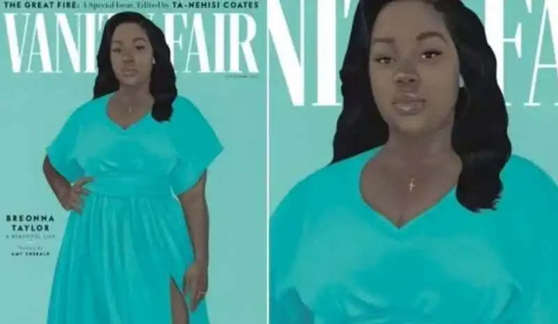 breonna taylor sulla copertina di vanity fair