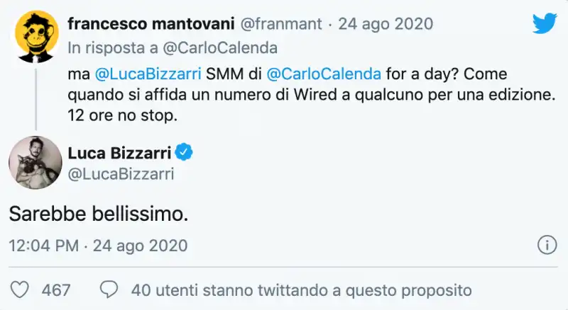 calenda bizzarri