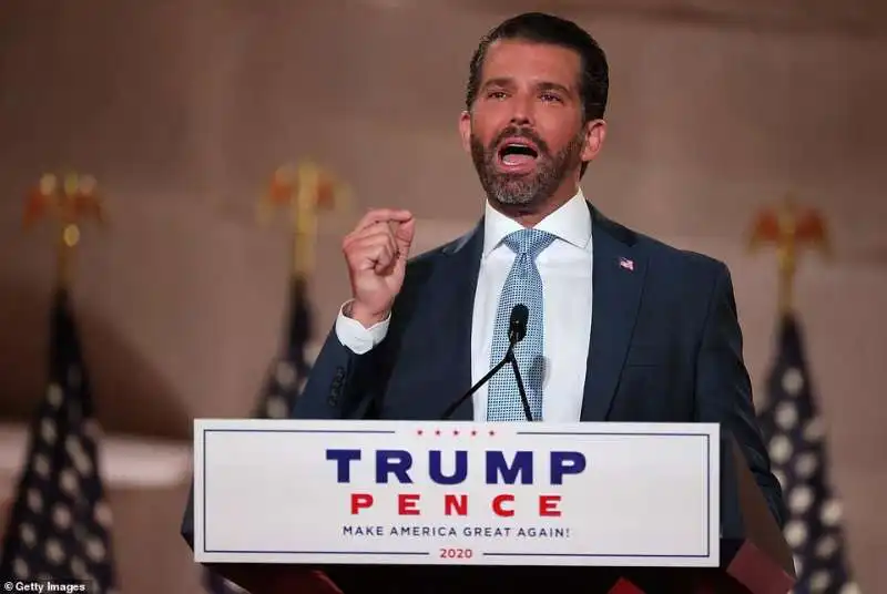 donald trump jr alla convention repubblicana 2020