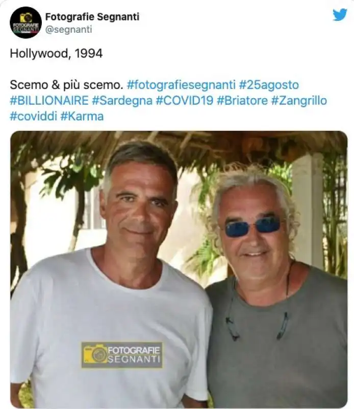 flavio briatore positivo al coronavirus   i tweet