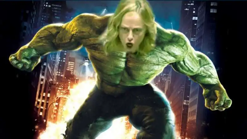 giorgia meloni hulk