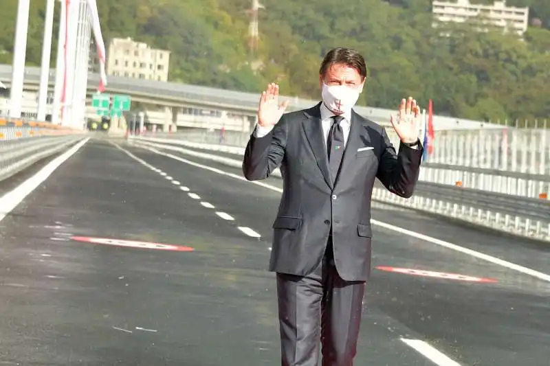 giuseppe conte – inaugurazione nuovo ponte di genova 3