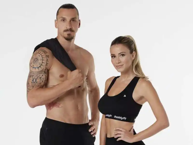 IBRAHIMOVIC E DILETTA LEOTTA