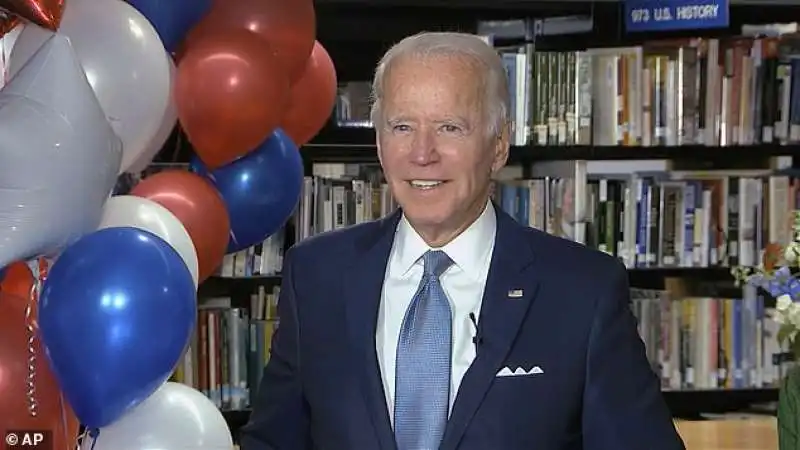 joe biden nominato candidato presidente per i democratici 