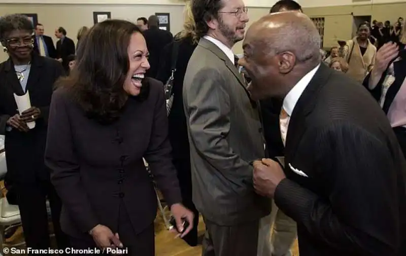 kamala harris e willie brown reunion nel 2005