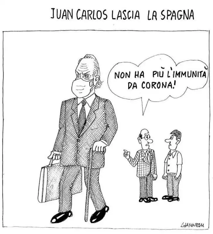 LA FUGA DI JUAN CARLOS BY GIANNELLI