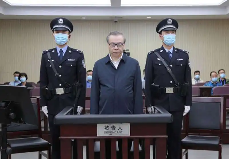 lai xiaomin in tribunale  