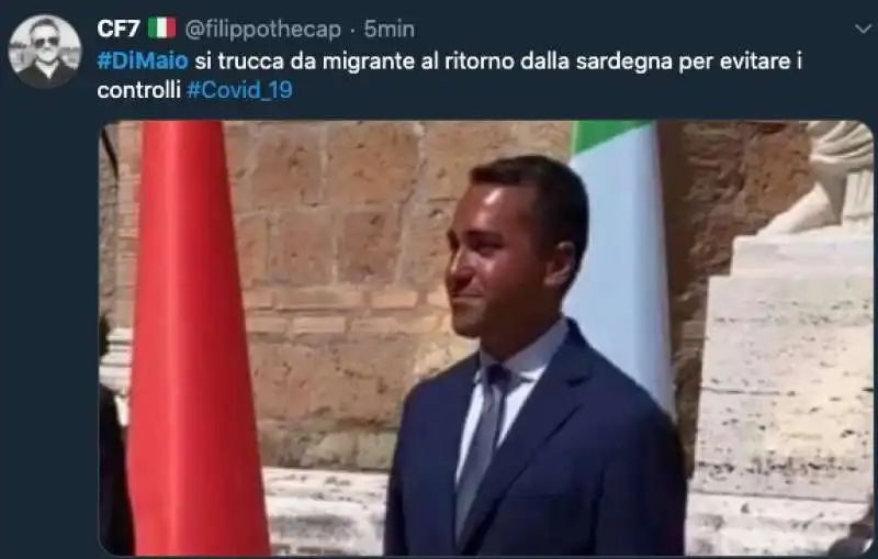 luigi di maio abbronzato 1