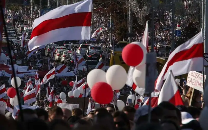 manifestazione di protesta a minsk contro lukashenko 29