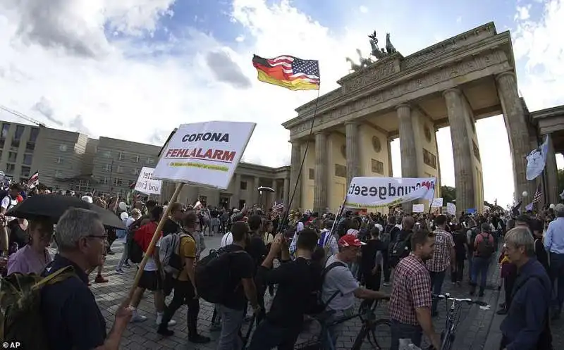 manifestazione negazionisti coronavirus berlino – 29 agosto 2020  7