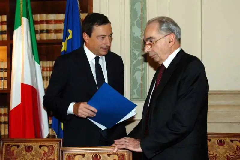 MARIO DRAGHI GIULIANO AMATO