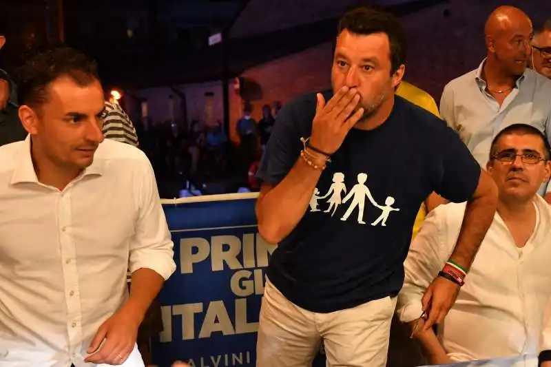 matteo salvini alla festa della lega di cervia   2020 4