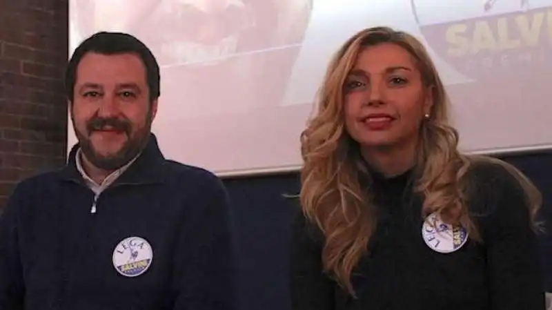 matteo salvini elena murelli 