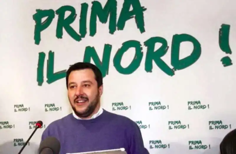 MATTEO SALVINI PRIMA IL NORD 