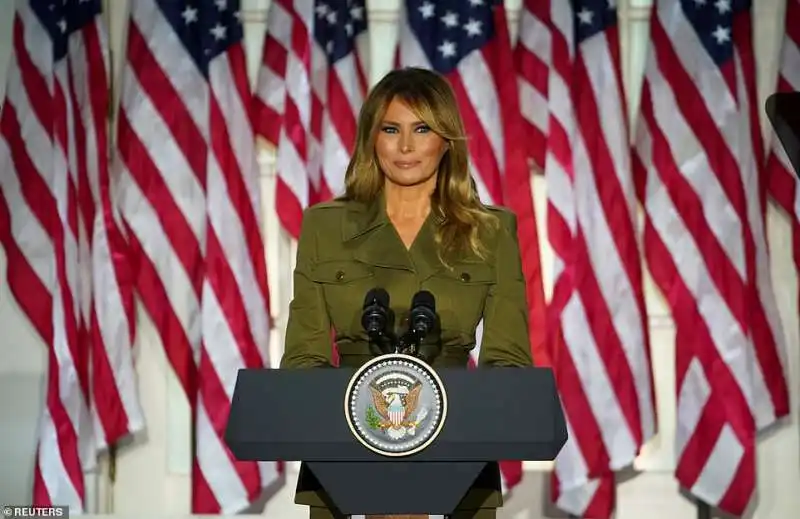 melania trump parla alla convention repubblicana 2020