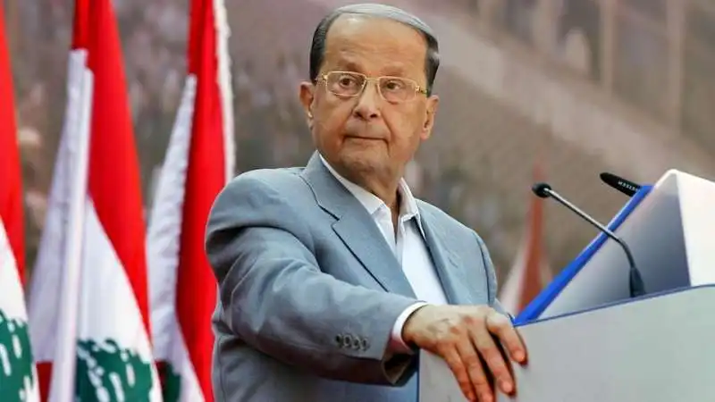 MICHEL AOUN PRESIDENTE LIBANO