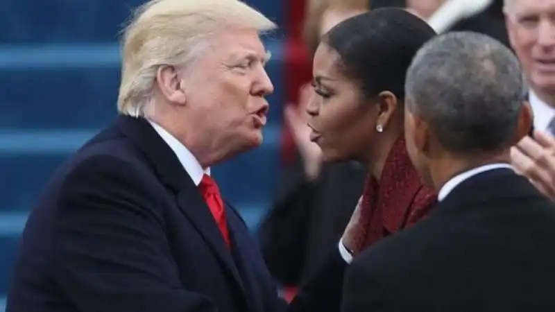 michelle obama donald trump 5