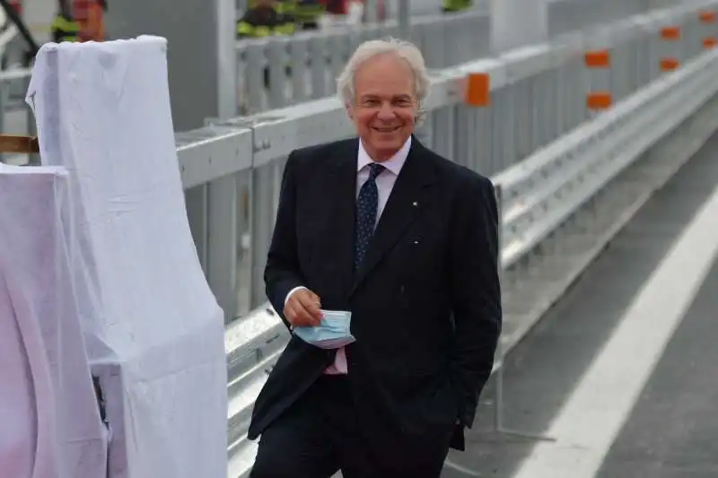 pietro salini   inaugurazione nuovo ponte di genova 