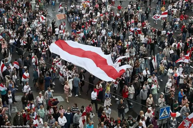 proteste in bielorussia   23 agosto 2020 13