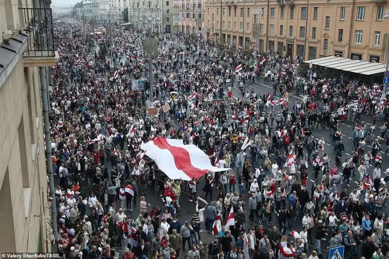 proteste in bielorussia   23 agosto 2020 15