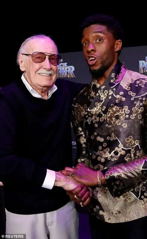 stan lee chadwick boseman