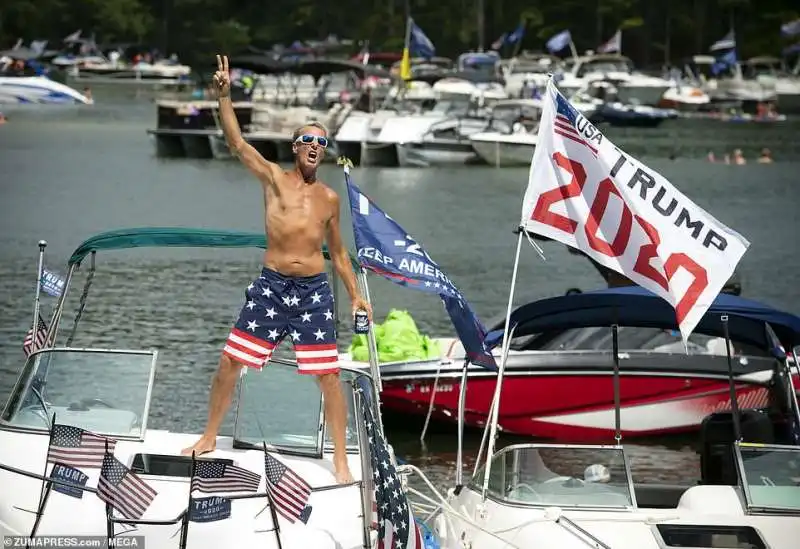 supporter di trump al lago allatoona