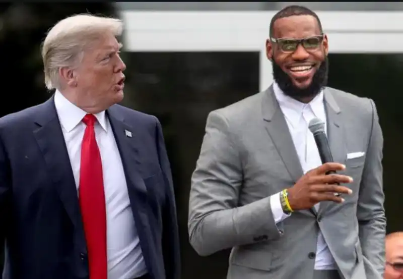 trump lebron