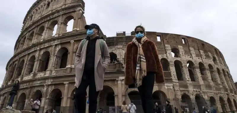 turisti a roma 